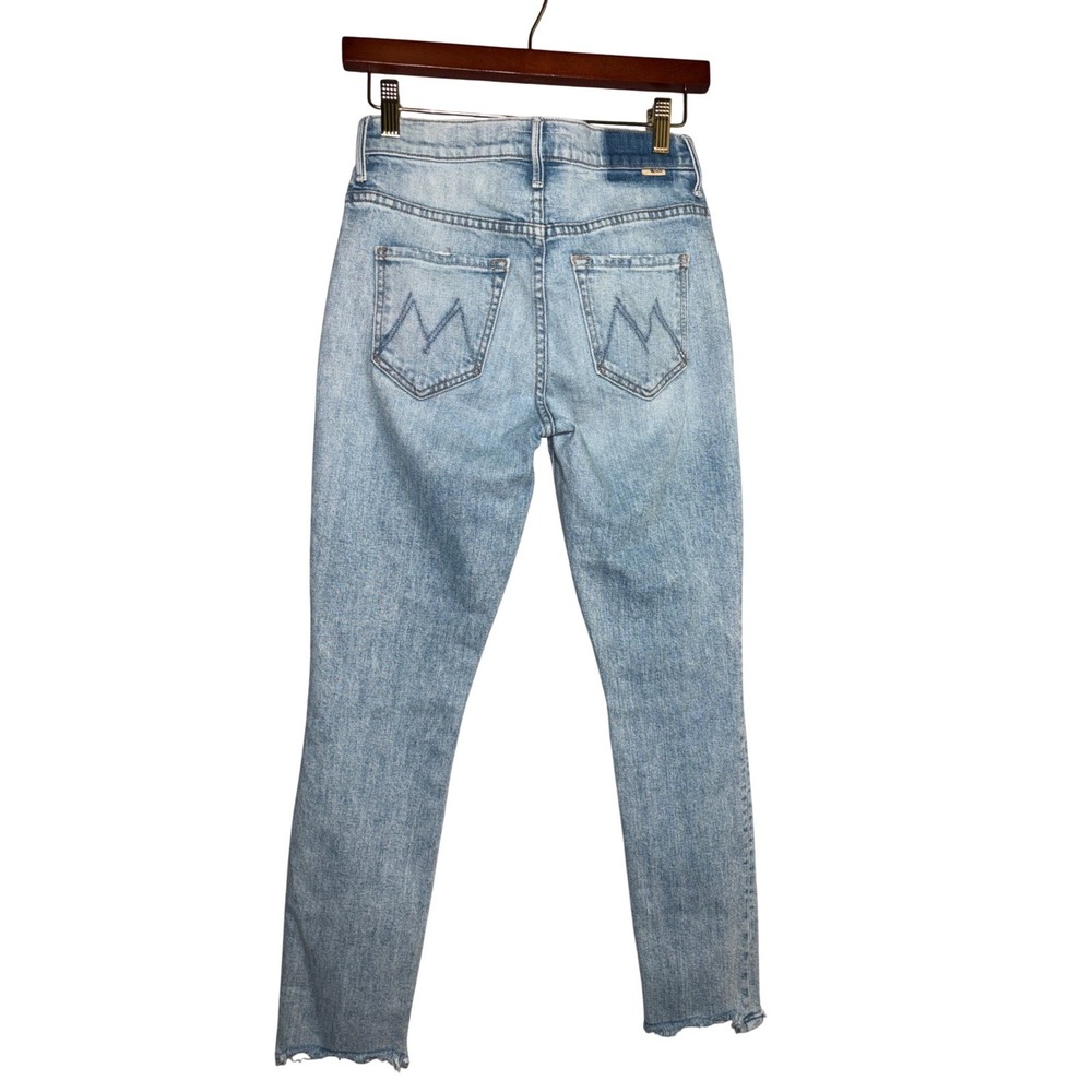 Mother Superior The Stunner Ankle Chew Jeans Walking On Water Light Wash 25